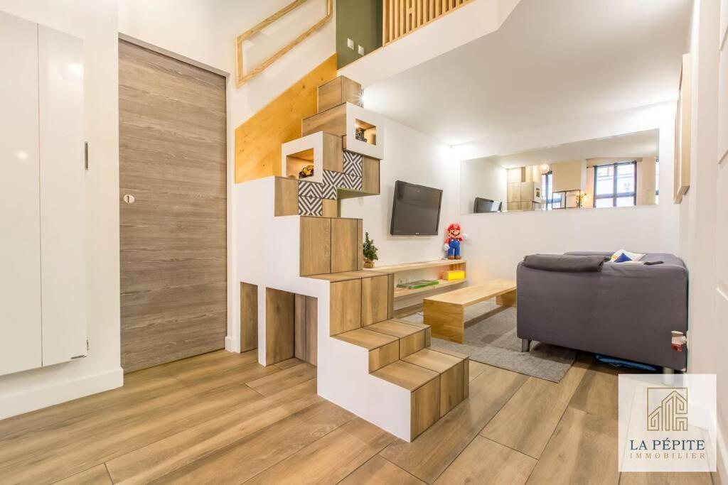 Appartement 40M2 Les Cintres Du Palace 瓦朗西纳 外观 照片